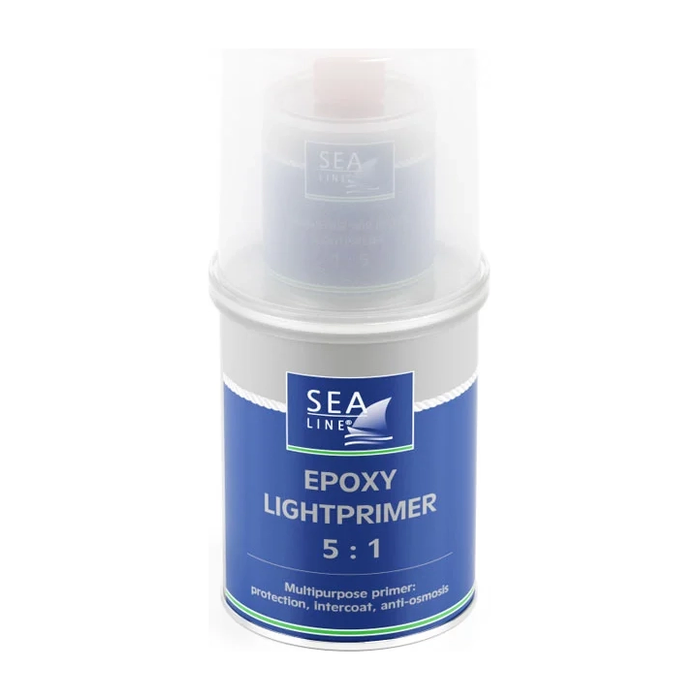 Sea-Line LIGHTPRIMER 5:1 two-component epoxy primer set, grey, 3 L