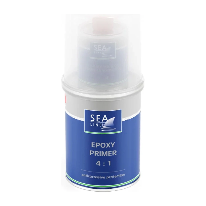Sea-Line anti-corrosion epoxy primer 4:1 set, red, 750 ml