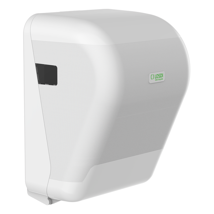Paper towel dispenser Autocut LOSDI ECO-LUXE, white