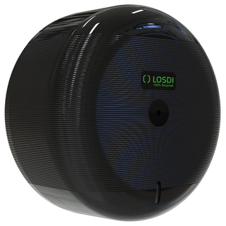 Toilet paper dispenser LOSDI ECO-LUXE, center-feed system, black