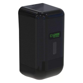 Automatischer berührungsloser Sprühseifenspender 1,1 L LOSDI ECO-LUXE, schwarz