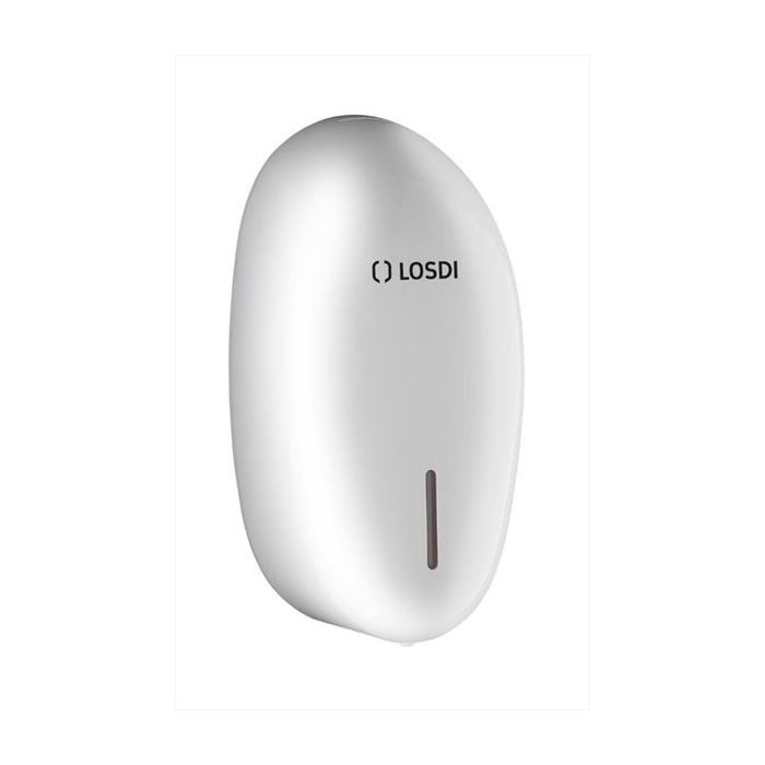 Automatic liquid soap dispenser 900 ml LOSDI Elegance Paris, white ABS