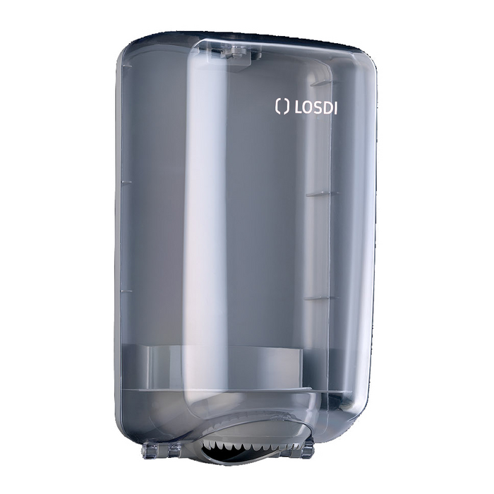 Distributeur d'essuie-mains en rouleau Mini LOSDI Elegance, ABS transparent