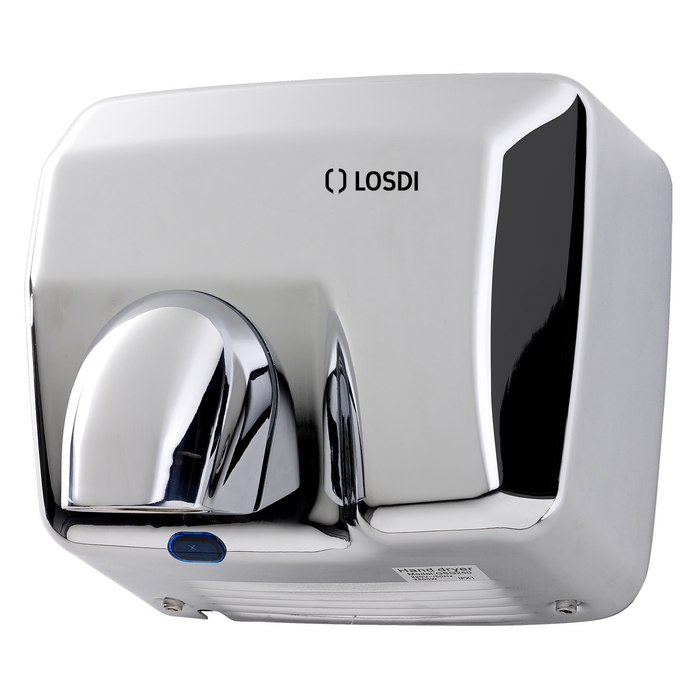 Händetrockner 2500 W LOSDI Blinder, polierter Stahl
