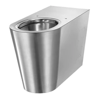 Foto av Gulvstående WC for funksjonshemmede DELABIE 700 P