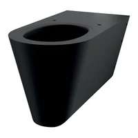 Foto av Vegghengt WC for funksjonshemmede DELABIE 700 S, farge matt svart
