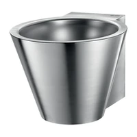 Photo of DELABIE MINI BAILA wall-hung washbasin, without tap hole