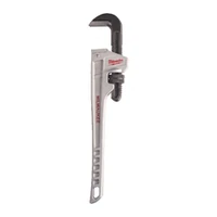 Photo of Milwaukee aluminum adjustable pipe wrench, 450 mm