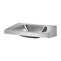 Photo of DELABIE TRAPEZ wall-mounted washbasin, without tap hole