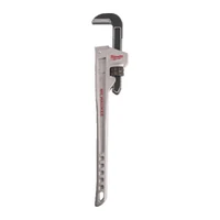 Photo of Milwaukee aluminum adjustable pipe wrench, 600 mm