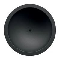 Foto di Lavabo da incasso DELABIE HEMI Ø385, colore nero opaco