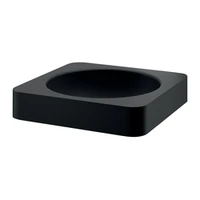 Foto di Lavabo da appoggio DELABIE QUADRA, colore nero opaco