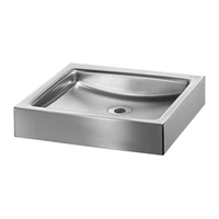 Foto di Lavabo da appoggio DELABIE UNITO, senza foro, finitura satinata