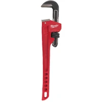 Photo of Milwaukee steel adjustable pipe wrench, 450 mm