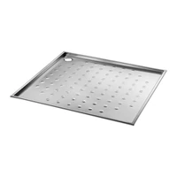 Foto av PMR dusjkar for innbygging, 900 × 900 mm