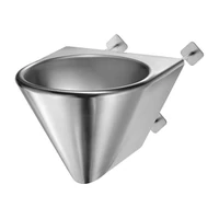 Foto di Lavabo sospeso DELABIE BOB TC, installazione a muro, antivandalo