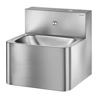 Foto di Lavabo a parete DELABIE TEK, con un pulsante, antivandalo