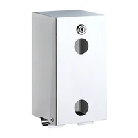 Image de Distributeur de papier toilette, pour deux rouleaux, finition brillante