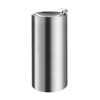 Foto de Bebedouro de pedestal DELABIE ILHA JR, altura 800 mm