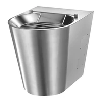 Photo of DELABIE XL P floor-standing slop sink, vertical inlet