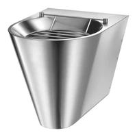 Photo of DELABIE XL S wall-mounted slop sink, horizontal inlet