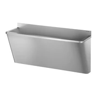 Foto di Lavabo chirurgico sospeso DELABIE HIGIENA, lunghezza 1400 mm, con alzatina bassa, senza foro