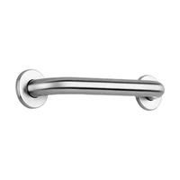 Foto av Rakt stödhandtag DELABIE Basic för personer med funktionsnedsättning, Ø32, cc 300 mm, satinfinish rostfritt stål