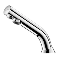 Photo of DELABIE BINOPTIC deck-mounted electronic tap, M3/8", 230/12V mains supply with transformer, spout height 90mm