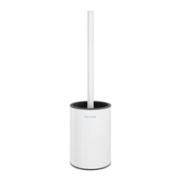 Foto de Escobillero de WC mural DELABIE Be-Line®, acero inoxidable epoxy blanco mate