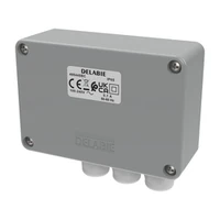 Photo of Multifunkční elektronická skříňka pro umyvadlové a sprchové armatury DELABIE TEMPOMATIC, síťové napájení 230/12 V