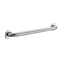 Photo of DELABIE straight grab bar for people with disabilities, Ø32, length 500mm, satin stainless steel