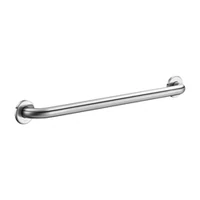 Photo of DELABIE straight grab bar for people with disabilities, Ø32, length 600mm, satin stainless steel
