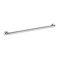 Photo of DELABIE straight grab bar for people with disabilities, Ø32, length 900mm, bright stainless steel