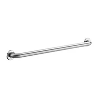 Photo of DELABIE straight grab bar for people with disabilities, Ø32, length 900mm, satin stainless steel