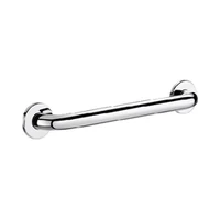 Photo of DELABIE straight grab bar for people with disabilities, Ø32, length 300mm, bright stainless steel