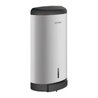 Photo of DELABIE special liquid soap dispenser, for shower areas, waterproof, aluminium