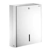 Image de Distributeur d'essuie-mains pliés DELABIE, inox brillant