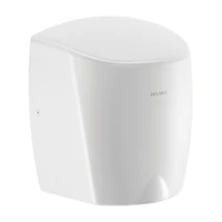 Foto de Secador de mãos DELABIE HIGHFLOW automático, com sopro potente, inox epóxi branco