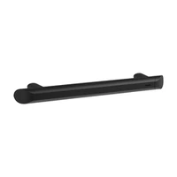 Foto af Lige støttegreb DELABIE Be-Line®, for handicappede, Ø35, afstand 300 mm, matsort epoxy aluminium