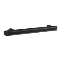 Foto af Lige støttegreb DELABIE Be-Line®, for handicappede, Ø35, afstand 400 mm, matsort epoxy aluminium