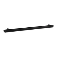 Foto af Lige støttegreb DELABIE Be-Line®, for handicappede, Ø35, afstand 600 mm, matsort epoxy aluminium