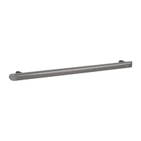 Foto af Lige støttegreb DELABIE Be-Line®, for handicappede, Ø35, afstand 600 mm, antracit metallisk epoxy aluminium