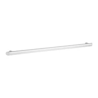 Foto af Lige støttegreb DELABIE Be-Line®, for handicappede, Ø35, afstand 900 mm, mathvid epoxy aluminium