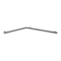 Foto af Hjørne brusestøttegreb DELABIE Be-Line®, for handicappede, antracit metallisk aluminium