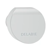 Photo of DELABIE Be-Line® wall-mounted coat/towel hook, matte white epoxy aluminium