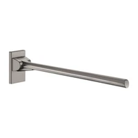 Foto af Vipbart støttegreb DELABIE Be-Line®, for handicappede, Ø42, længde 650 mm, antracit metallisk epoxy aluminium