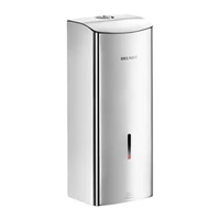 Zdjęcie Elektroniczny dozownik mydła w płynie 1 L DELABIE, inox błyszczący