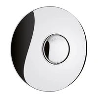 Foto av Manöverplatta DELABIE TEMPOFLUX 2 för WC, enkelknapp 6 L