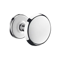 Photo of DELABIE Hypereco wall-mounted coat hook, 1 knob, bright stainless steel