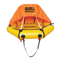 Photo of Four-person liferaft LALIZAS Coastal Compact with canopy